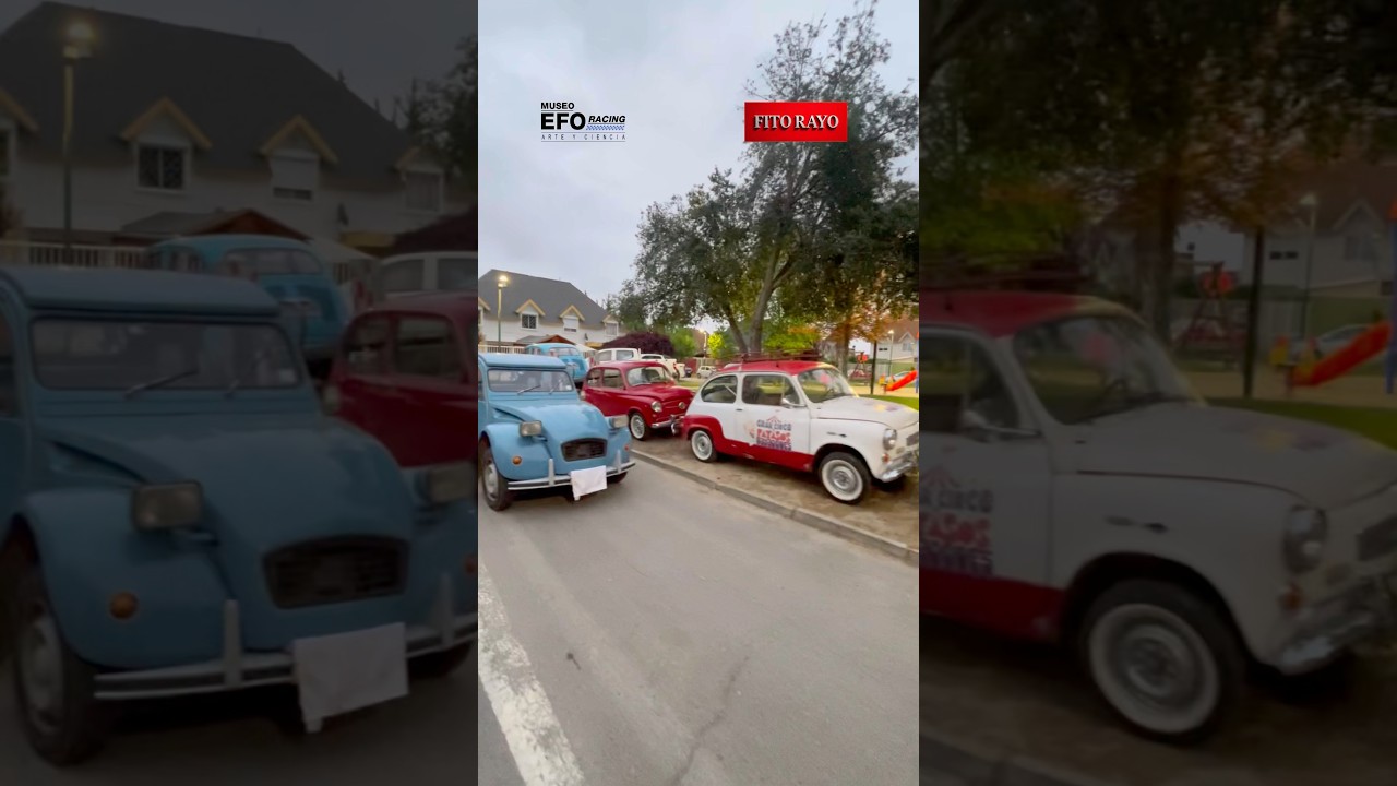 Veh&iacute;culos Cl&aacute;sicos Citroen AX330 y FIAT 600 #fitorayo #classic #cars #fiat600 #citroen #european