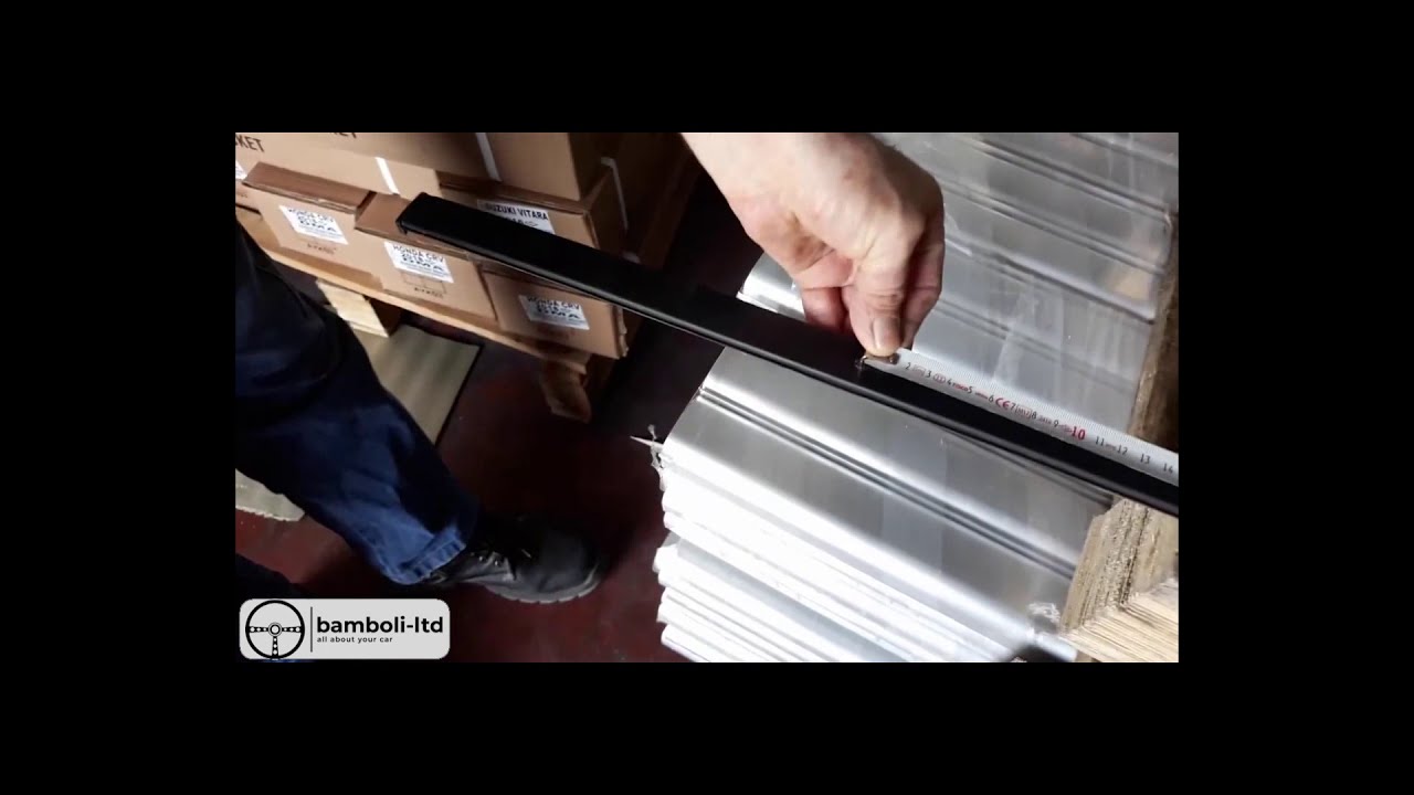 How to install Ford Kuga roof rail