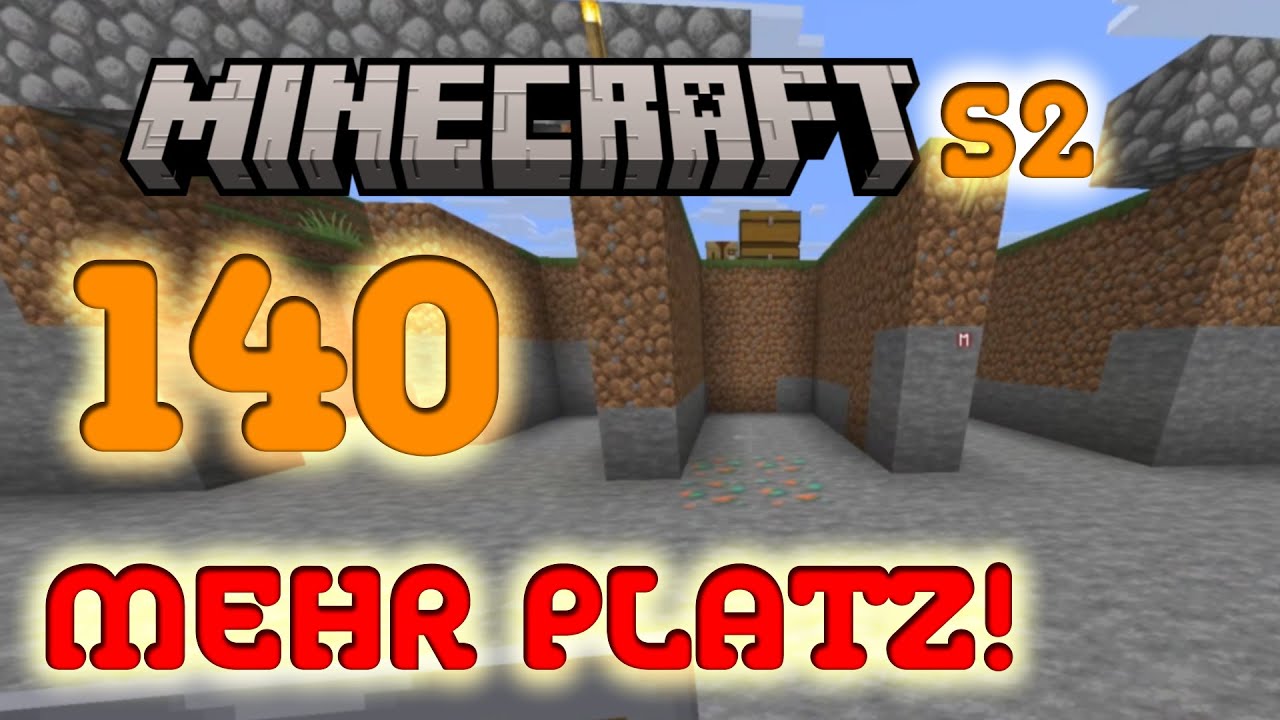 ES REICHT NICHT! ⛏️ Wir brauchen NOCH mehr Platz | Lets Play Minecraft #140 [S2]