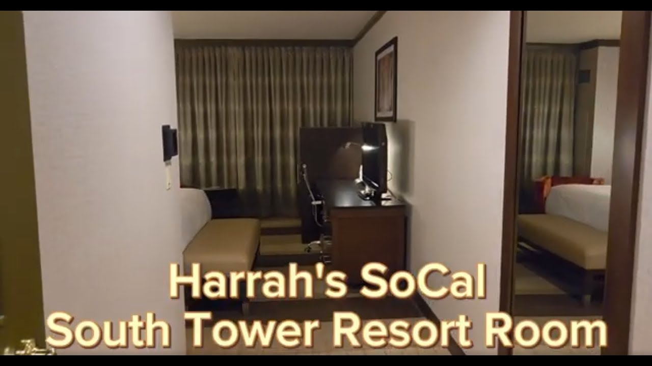 Harrah's SoCal Resort- South Tower Resort Room Tour