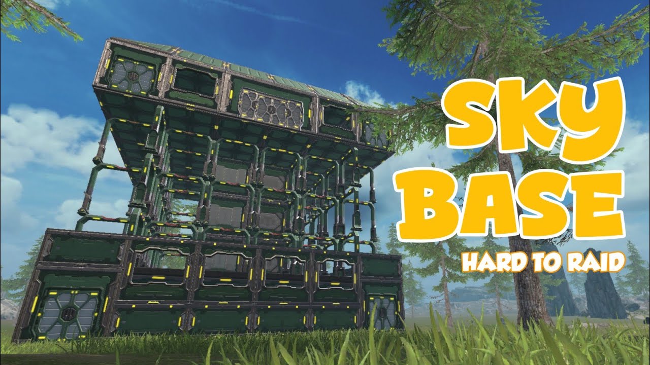 Sky Base Design | Hard To Raid | Last Island Of Survival | #lastislandofsurvival #lios #ldrs 