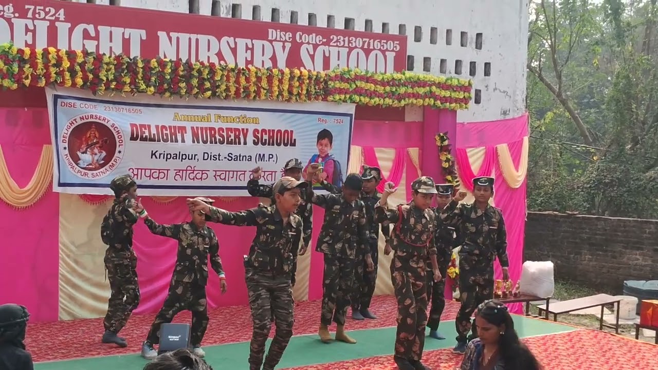 Delight nursery school 🏫 Kids dance..