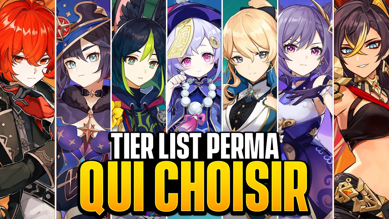BIEN CHOISIR SON 5★ OFFERT ! Tier List Perma et Analyse des Constellations (META) - Genshin Impact