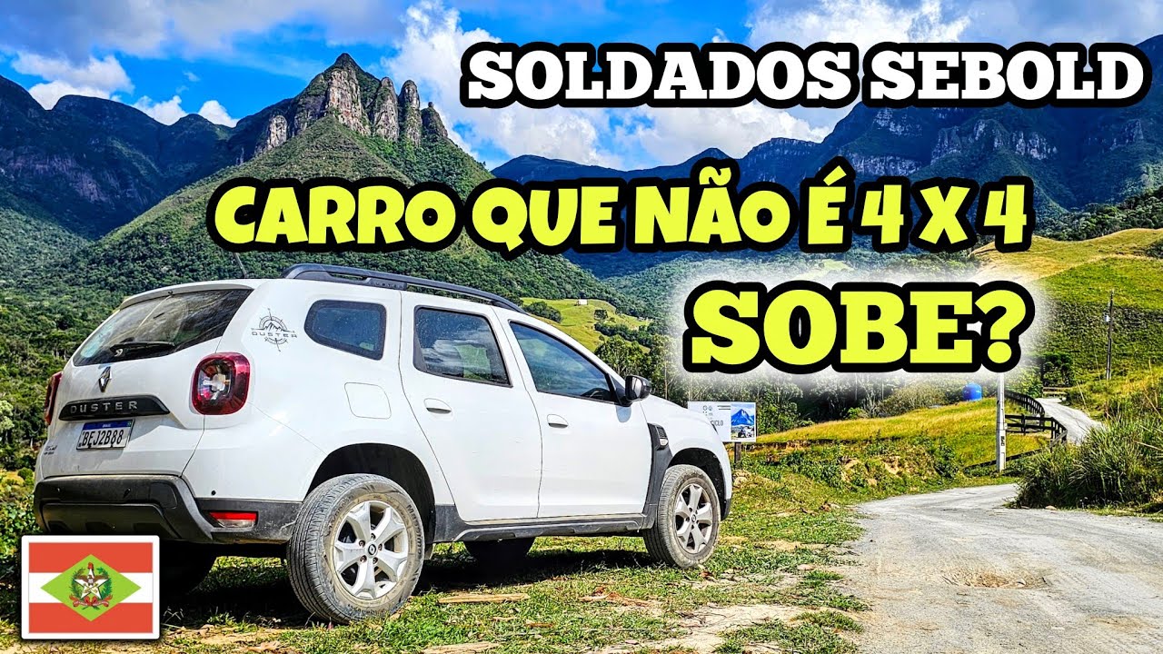 TACAMOS A DUSTER NA ESTRADA DOS 4X4 ! (Soldados Sebold- SC)