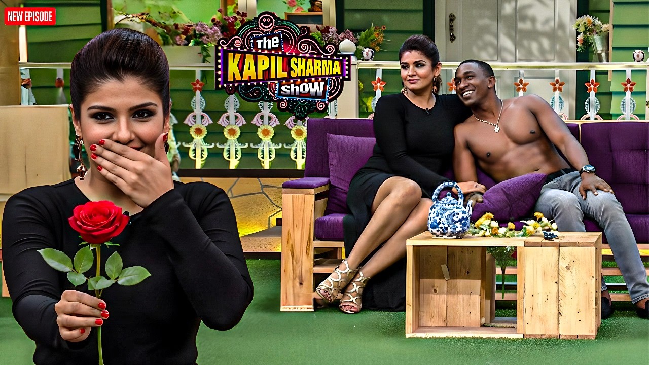 Raveena  ने DJ’ Bravo की बॉडी देख कर  किया Purpose || The Kapil Sharma Show || Latest Episode ||