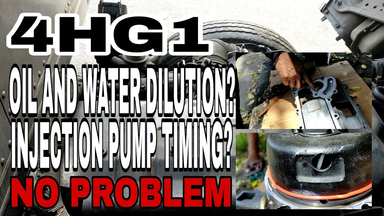 WATER AND OIL DILUTION? || PAANO GAWIN ANG PAGHALO NG OIL SA RADIATOR? || INJECTION PUMP TIMING