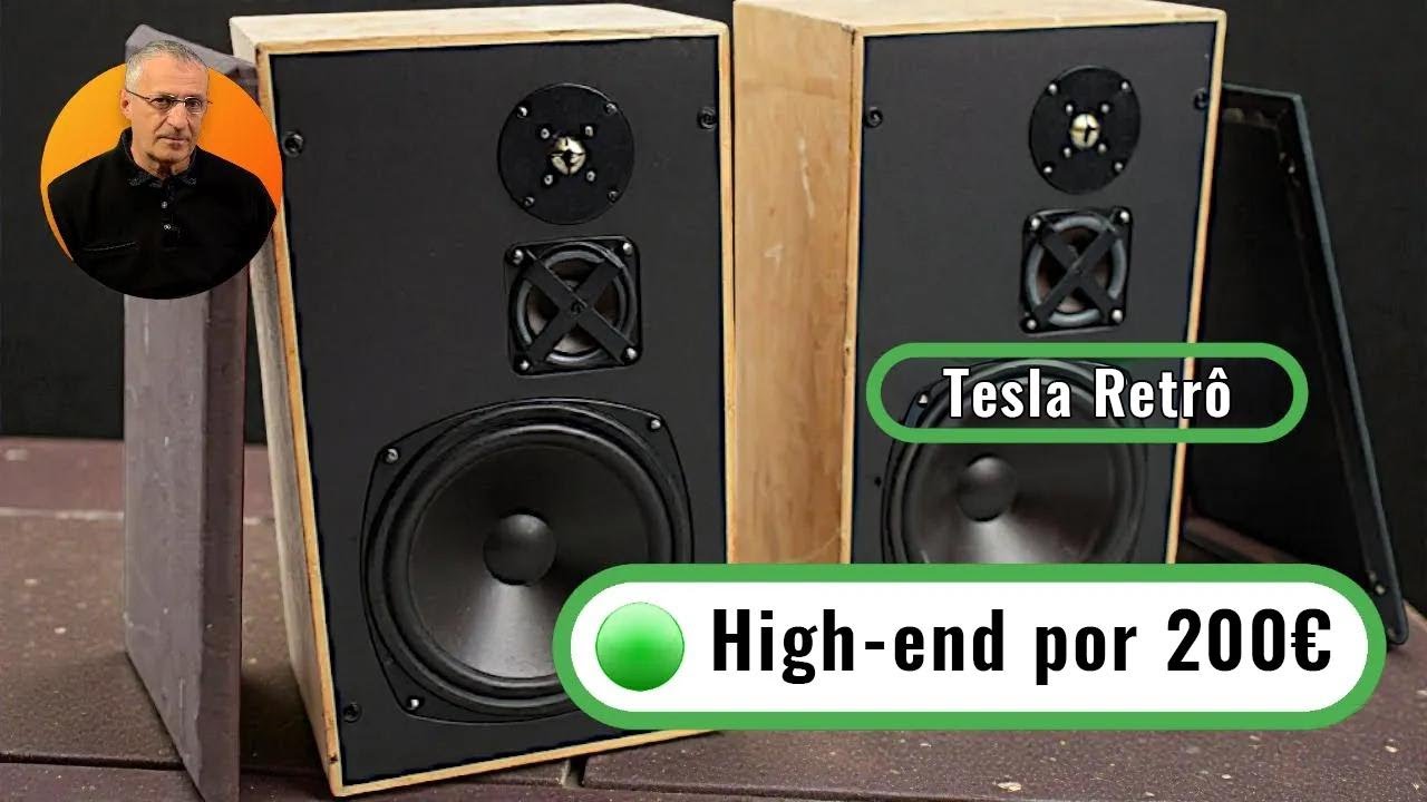 Tesla 1984 renasce: trocando falantes, ativando áudio e medindo o resultado