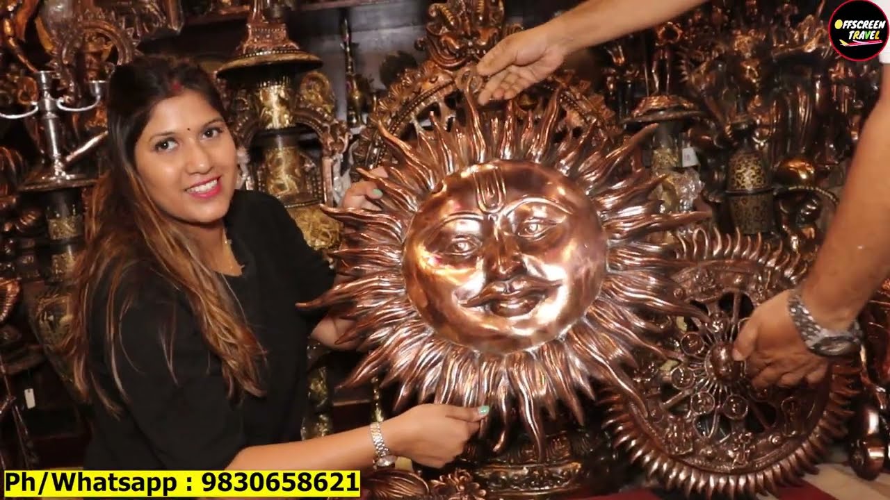 Metal handicraft items in kolkata | Sai Curio House Behala