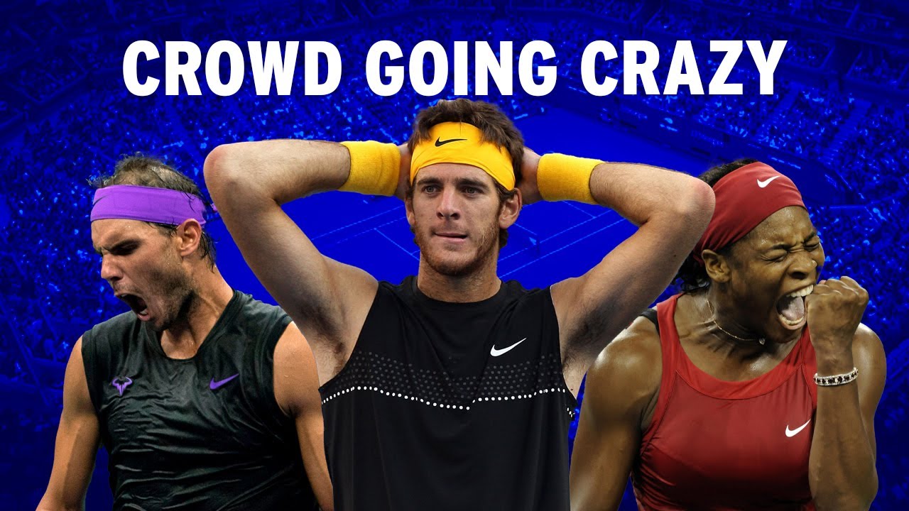 10 Times the Crowd Went Absolutely Wild! | US Open
