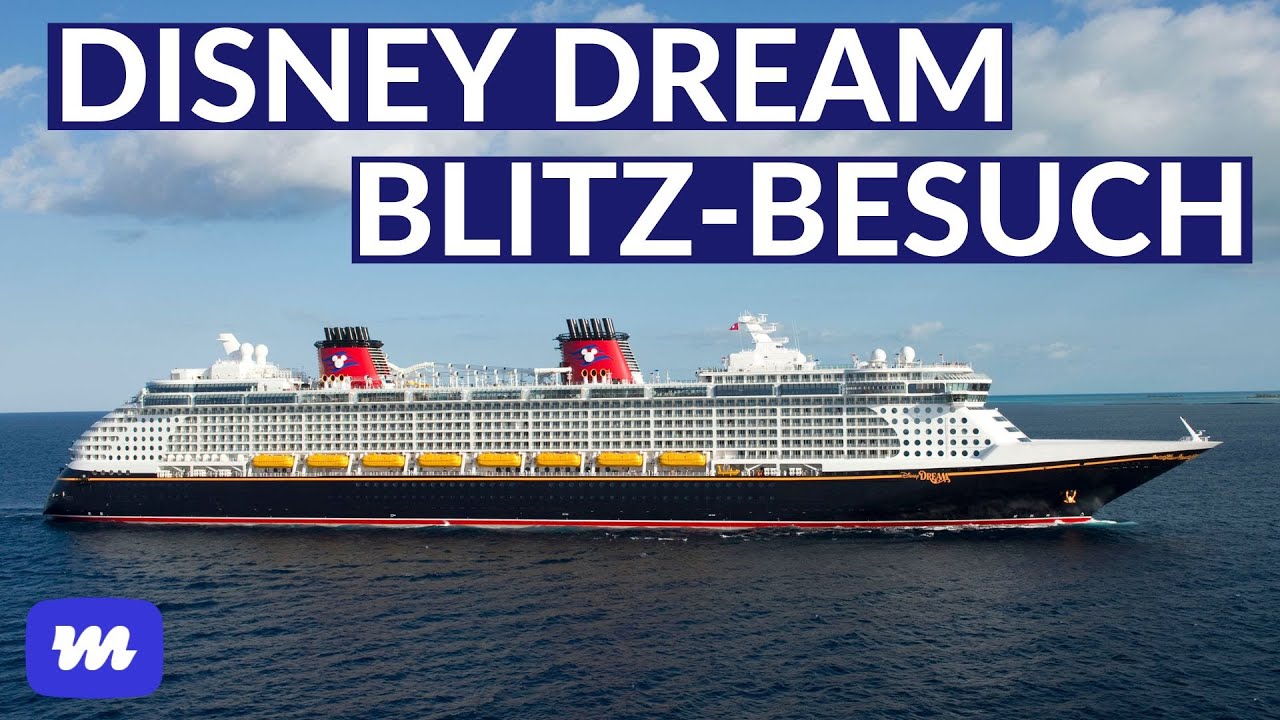 Disney Dream: Blitz-Besuch auf dem Schiff der Disney Cruise Line