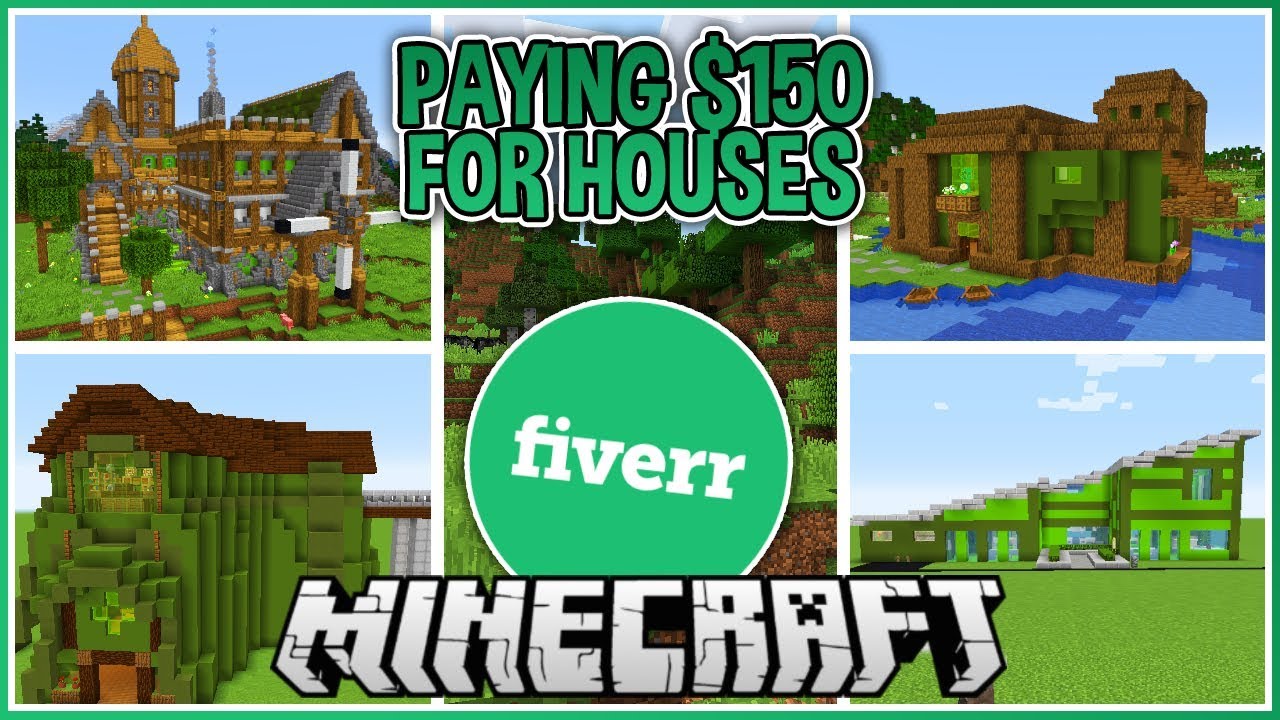 I Paid People to Build me a Minecraft House!