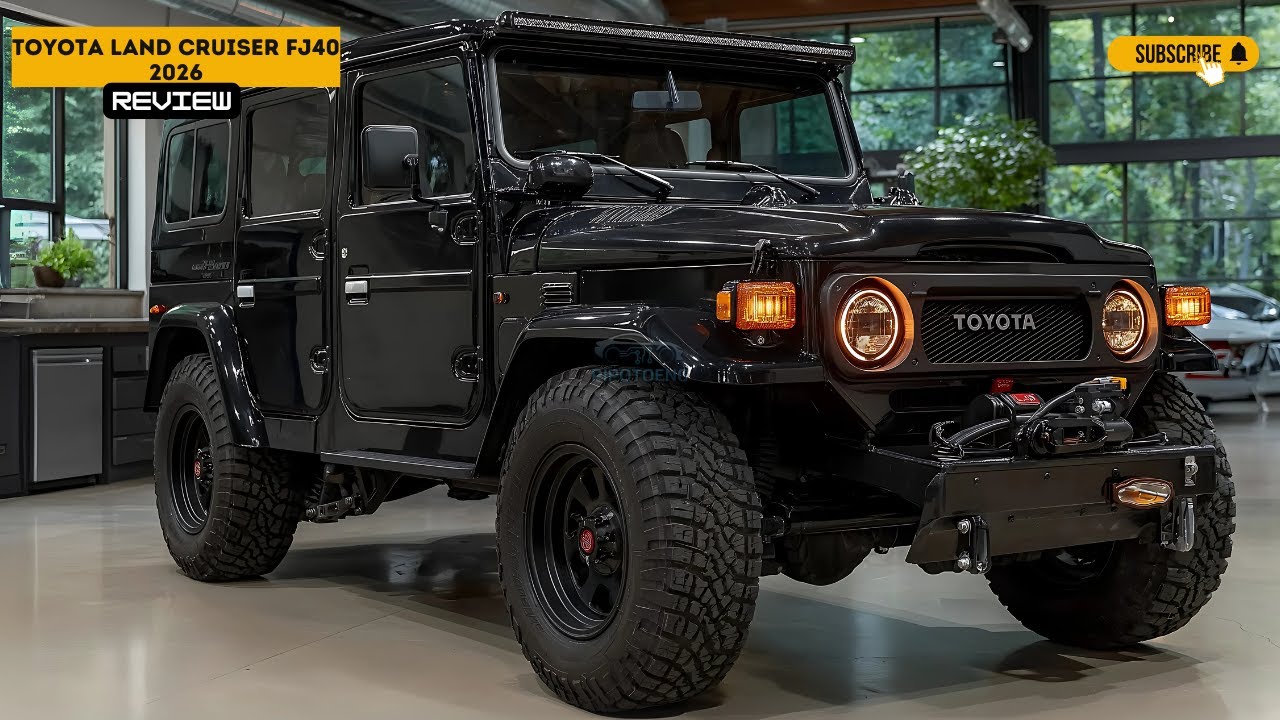 Toyota FJ40 2026 &ndash; Off-Road Icon for a New Generation