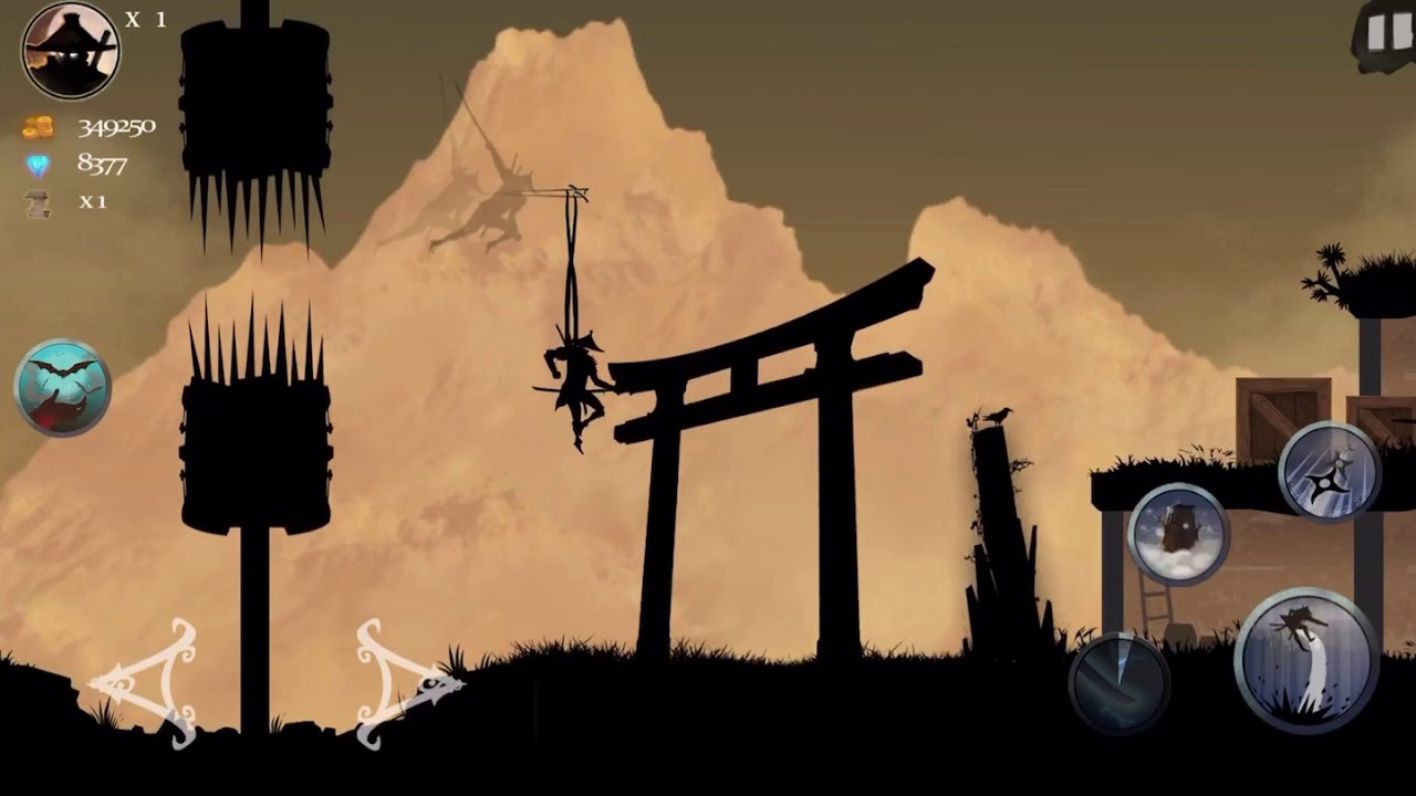 تختيم لعبة Ninja Arashi الجابتر الثالث المرحلة 10/11/12
