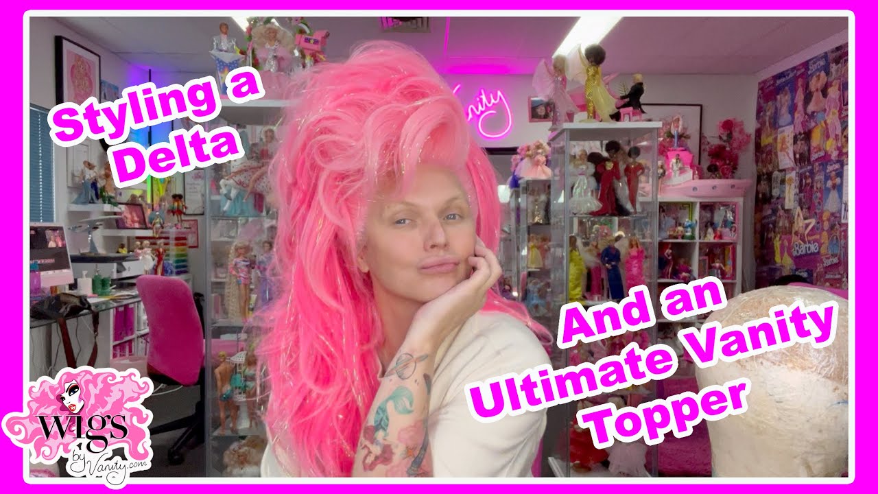 Styling a Delta and an Ultimate Vanity Topper in Bubblegum Magic.