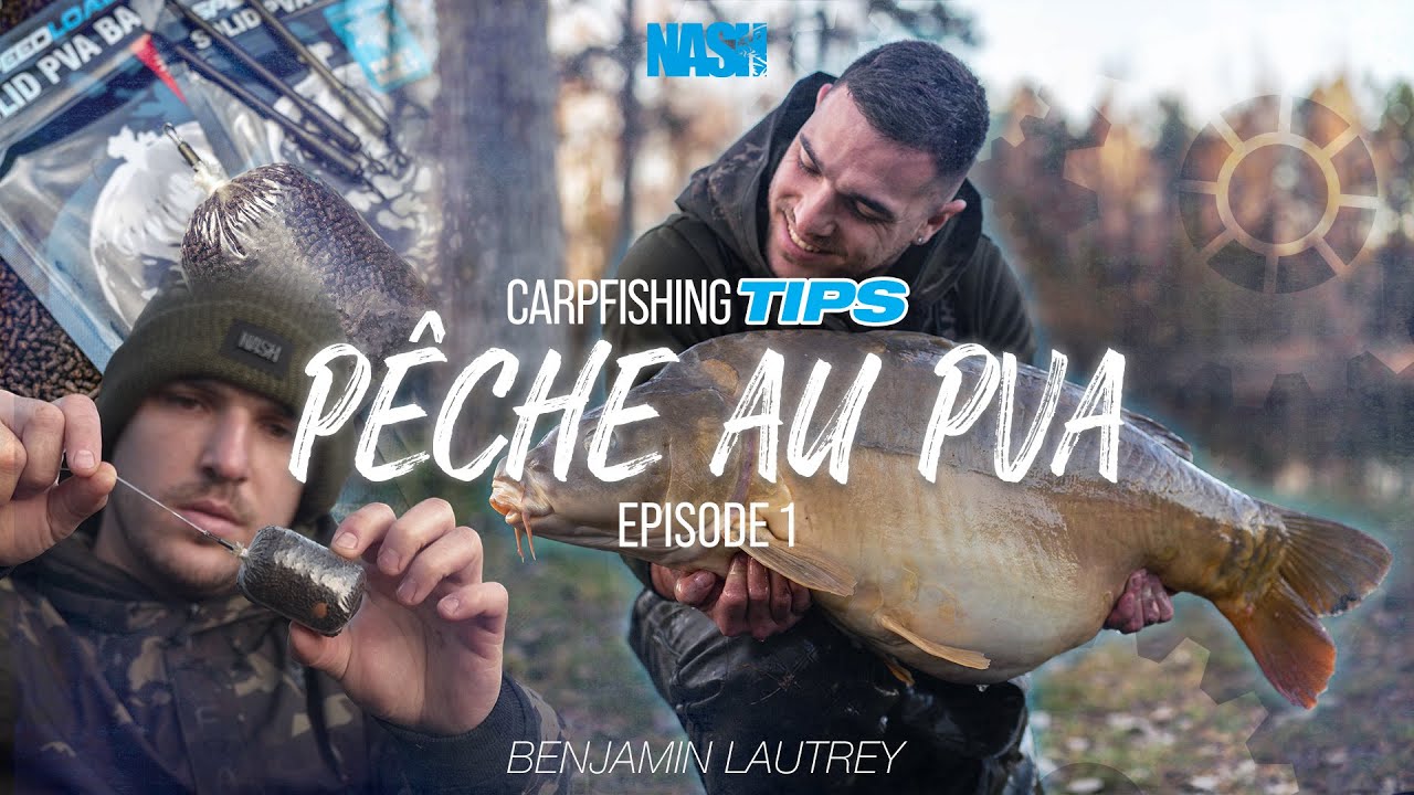 Carpfishing TIPS - EP.1 : Pêche au PVA en hiver avec Benjamin Lautrey ❄️