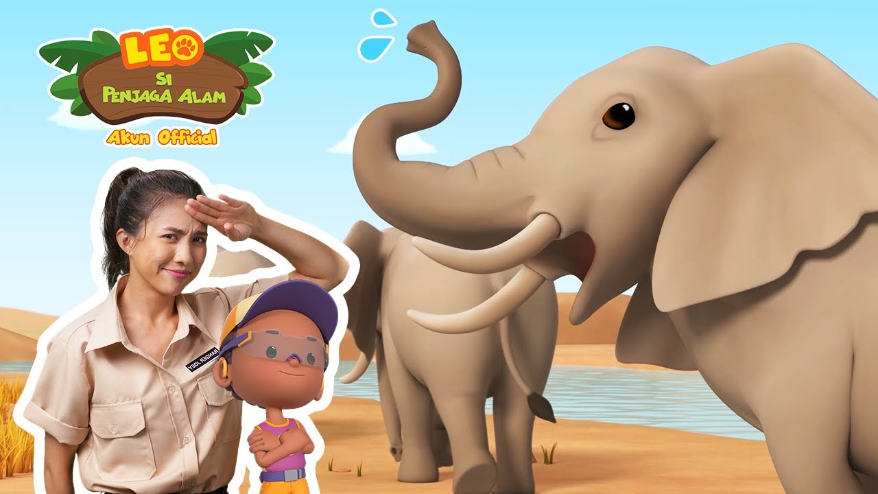 Gajah Afrika 🐘 | Leo Si Penjaga Alam | #minisode