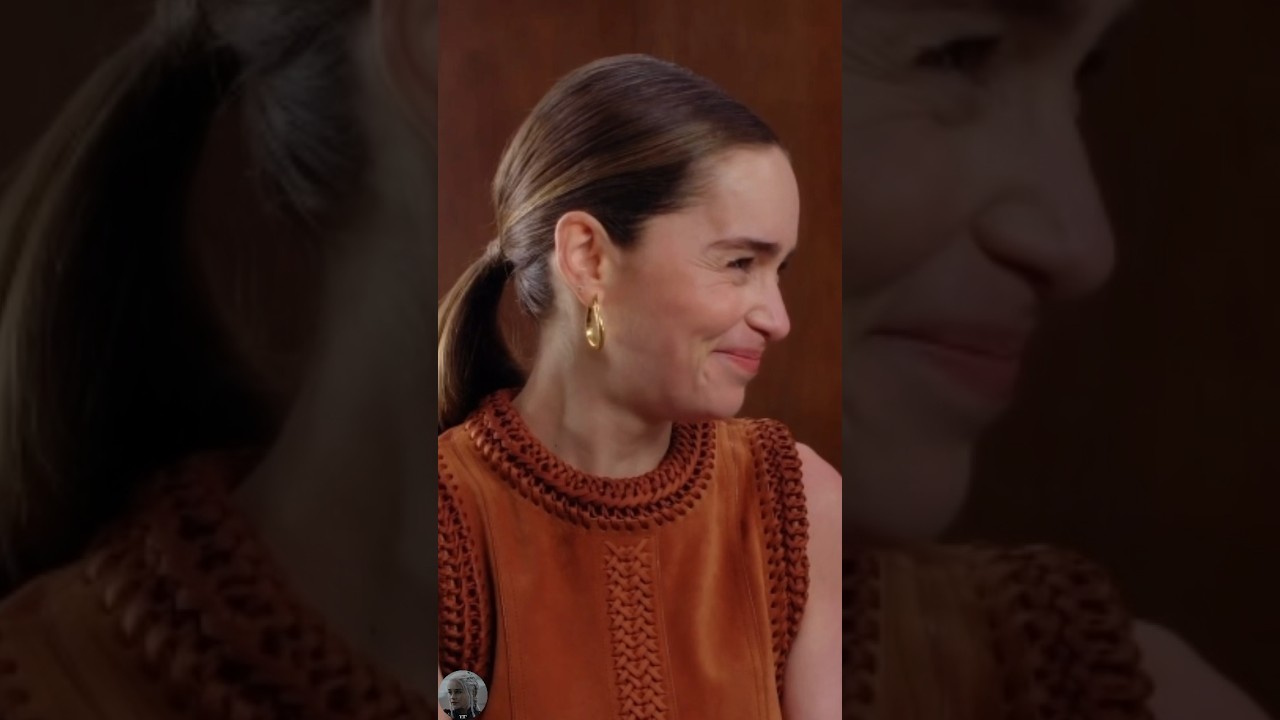 Emilia Clarke Talks Her 'Me Before You' Red Dress 