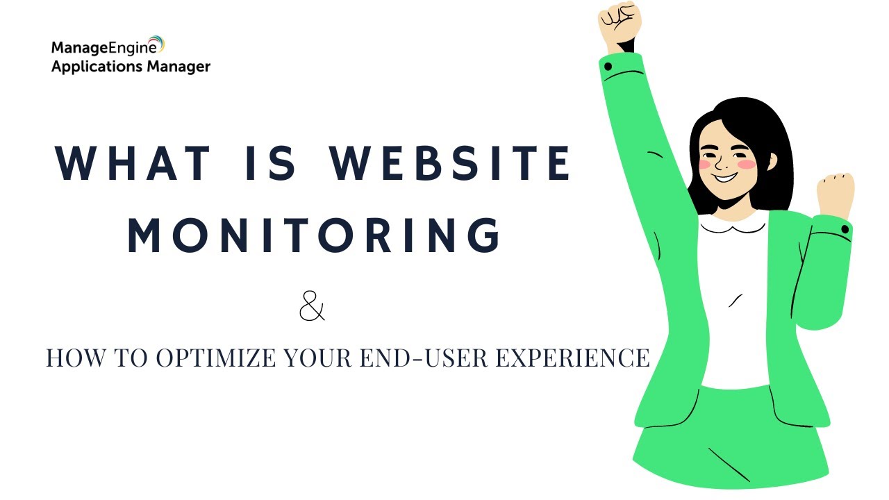 Website Monitoring with ManageEngine Applications Manager | How to monitor websites