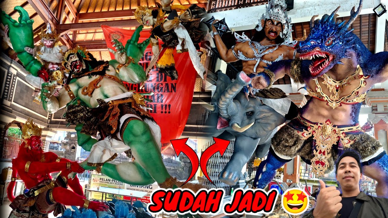 Ada Yang Jadi Lagi Nih ‼️ Sebagus Ini Progres Ogoh Ogoh 2026 Seputaran Denpasar