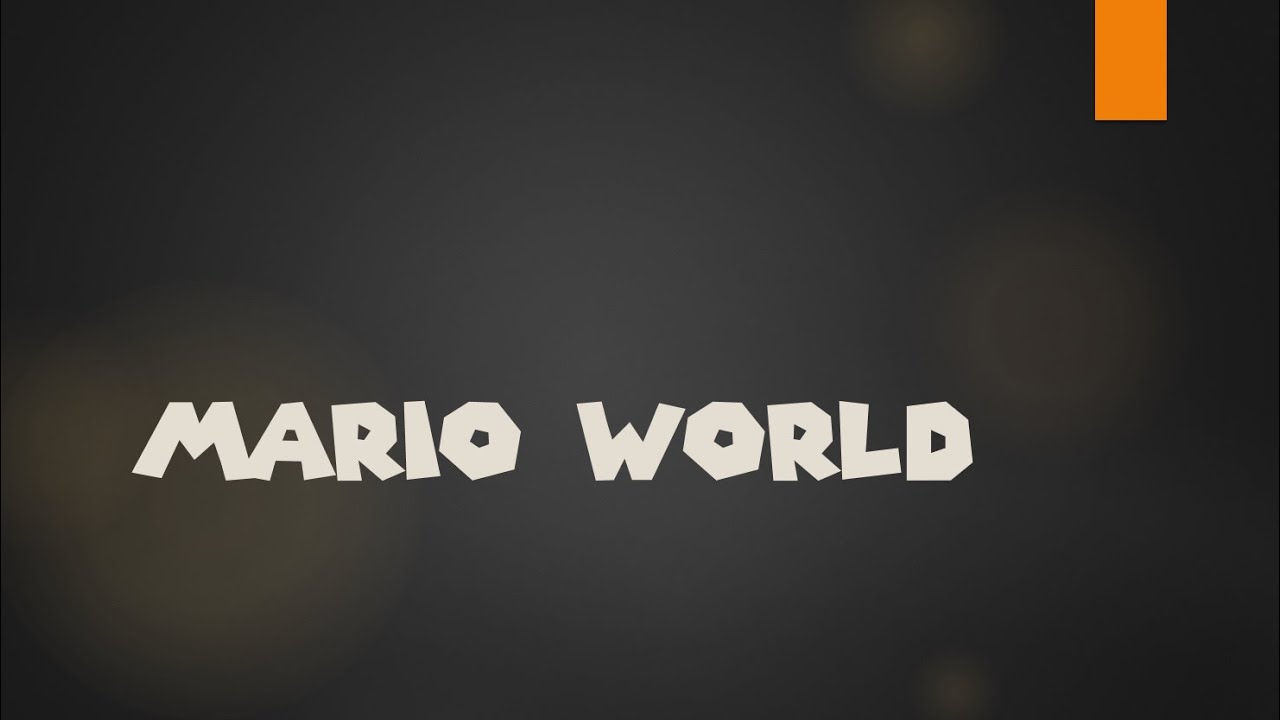 (Creepypasta) MARIO WORLD (+Video)