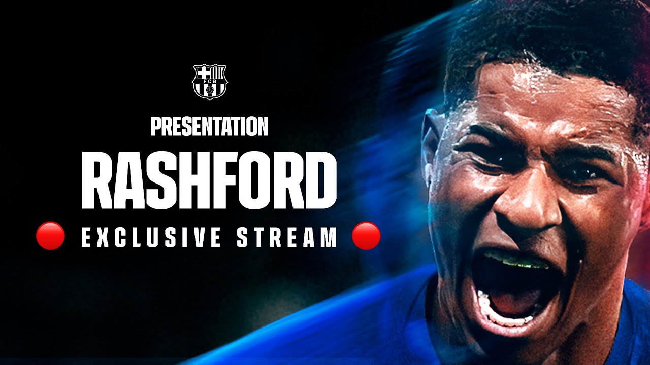 🔴 EXCLUSIVE LIVESTREAM: MARCUS RASHFORD SIGNS HIS CONTRACT AS A NEW PLAYER OF FC BARCELONA📝🔵🔴