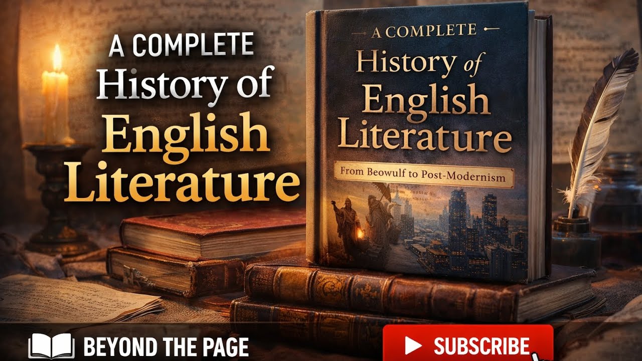 A History of English Literature: From Beowulf to Post-Modernism . | #englishliterature #history 