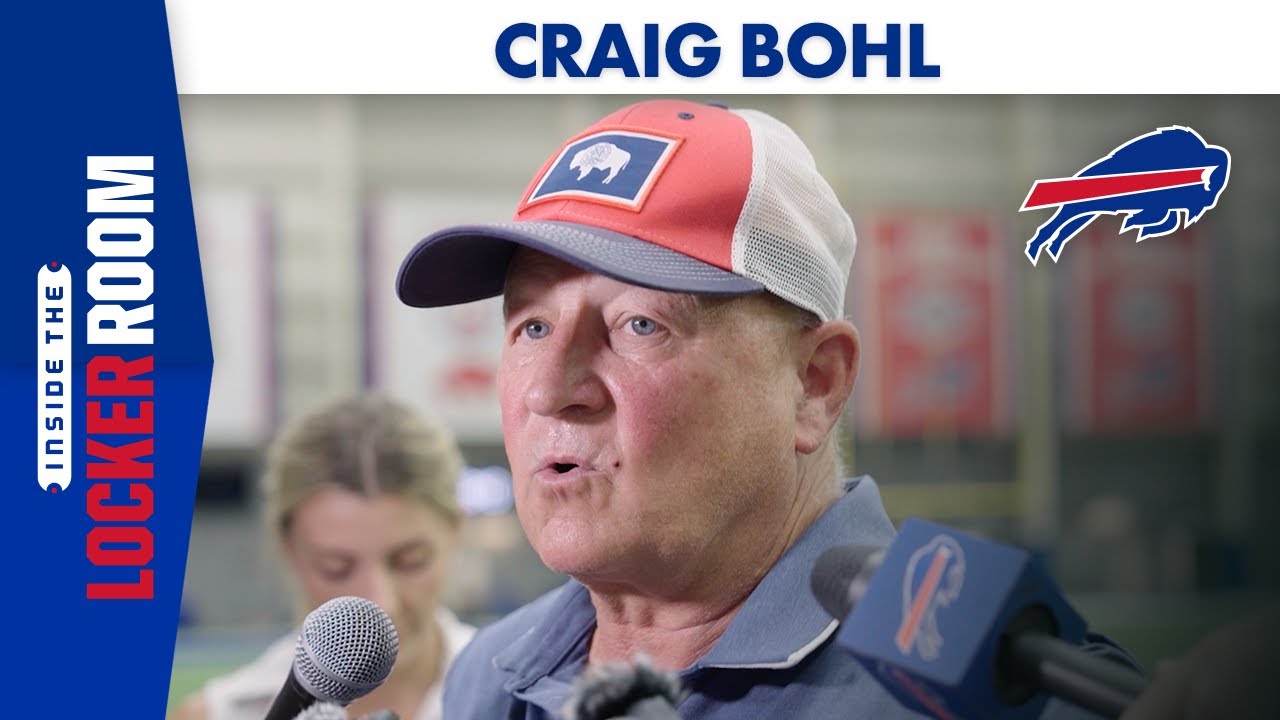 Craig Bohl Talks Josh Allen's Hall of Fame Induction, Coaching Bobby Babich & More! | Buffalo Bills