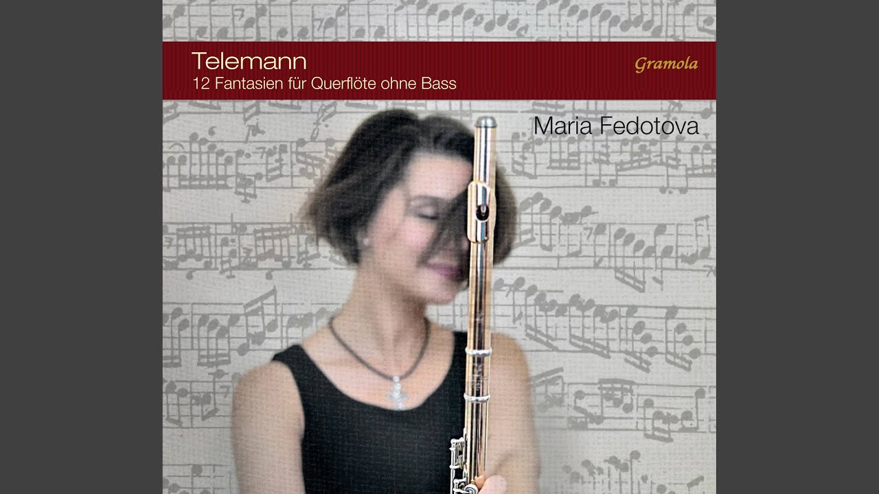 12 Fantasien für Querflöte ohne Bass: Nr. 3 h-Moll, TWV 40:4