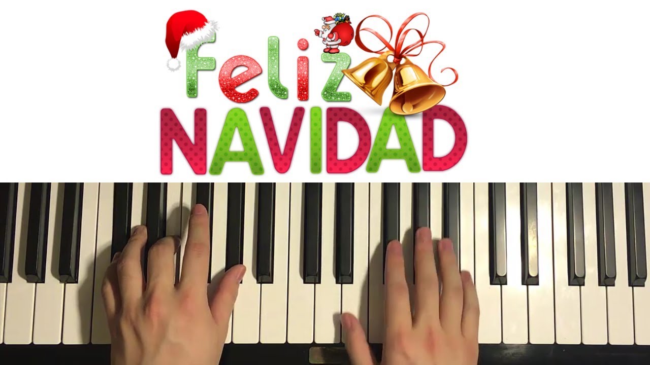 Feliz Navidad (Piano Tutorial Lesson)
