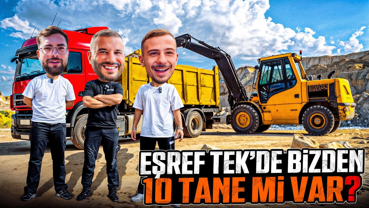 EŞREF TEK'DE BİZDEN 10 TANE Mİ VAR? | TEHLİKELİ MAL TAŞIMA MACERASI | Aslan Simsek
