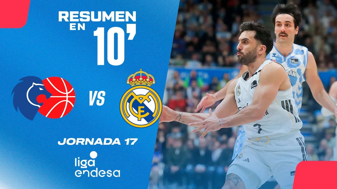 🏀 Resumen en 10': Río Breogán vs Real Madrid - Jornada 17 Liga Endesa 2025-26