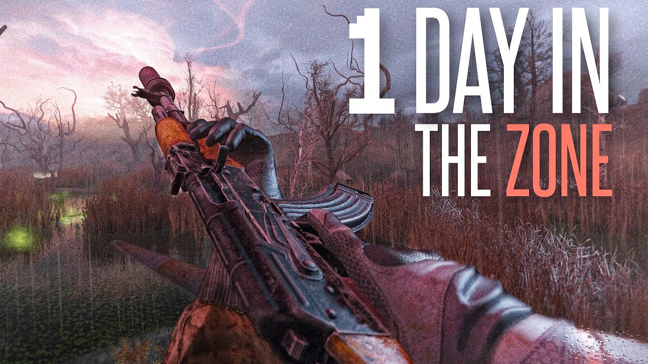 1 DAY IN THE CHERNOBYL EXCLUSION ZONE - S.T.A.L.K.E.R. GAMMA