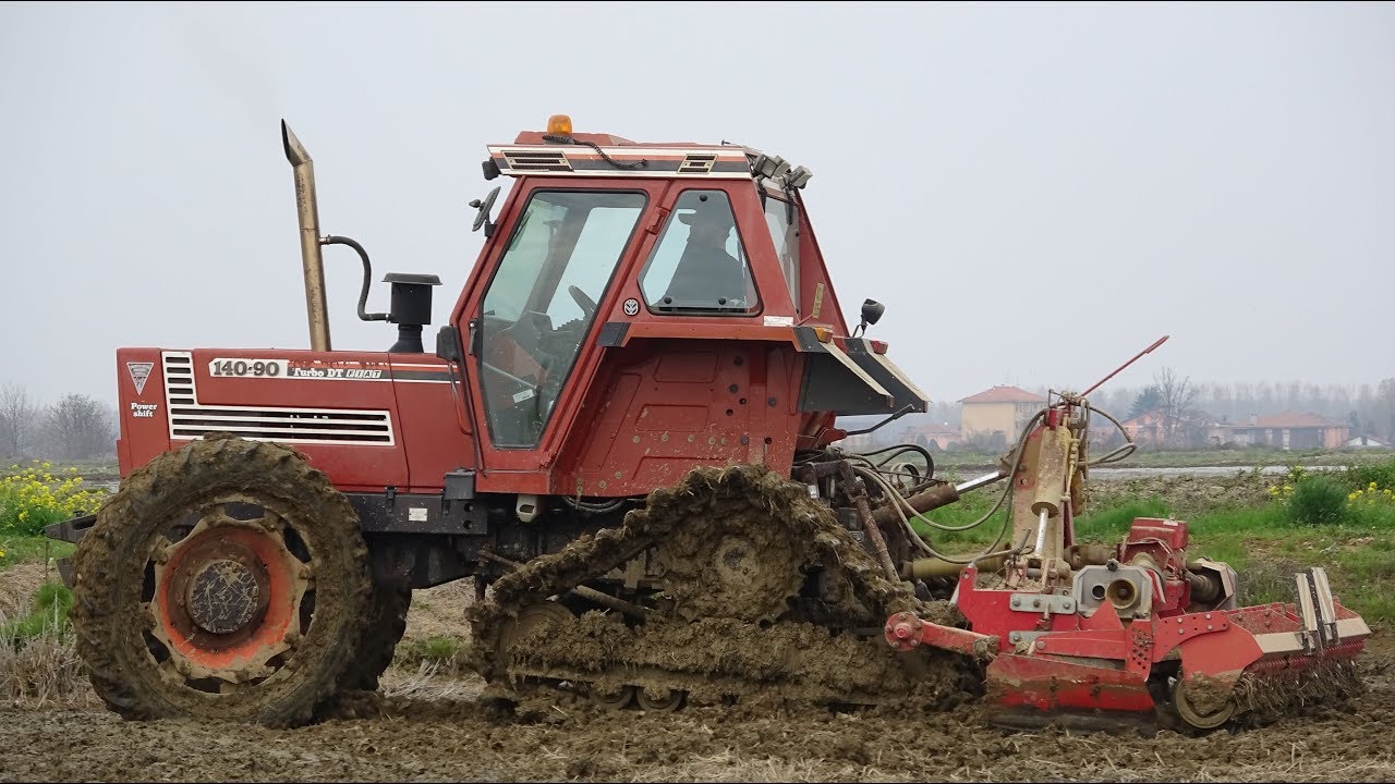 **EXTREME** Fiatagri 140-90 Tracked | Erpice Lely