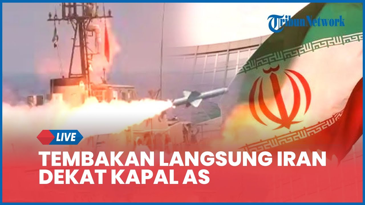 Rangkuman AS-Iran: Hormuz Bergejolak! Tembakan Langsung Iran Dekat Kapal AS, Rusia-China Bekingi
