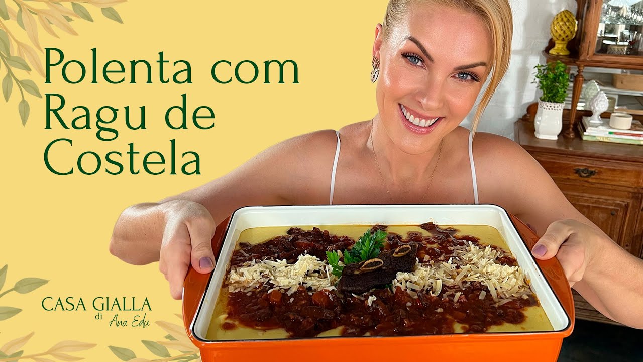 POLENTA COM RAGU DE COSTELA - CASA GIALLA