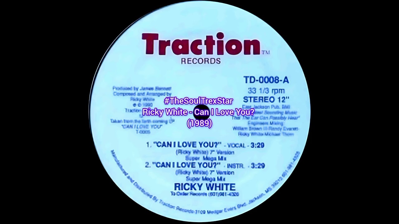 Ricky White - Can I Love You? (1989) @DjSlowHand 