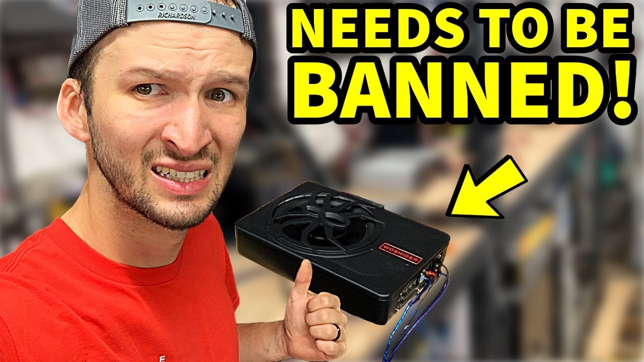 Amazon LIED to Me and Should BAN this Knockoff Under-Seat Subwoofer! Review