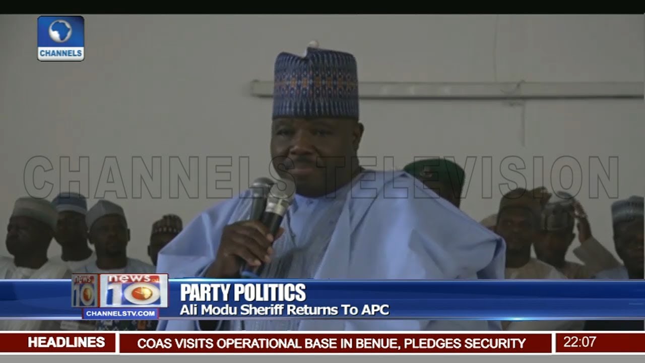 Ali Modu Sheriff Returns To APC