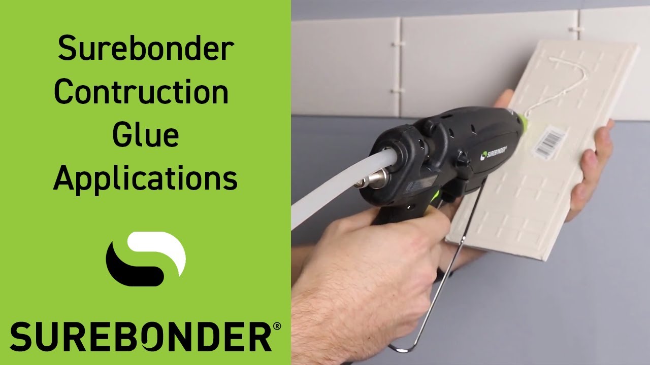 Surebonder Construction Glue Applications