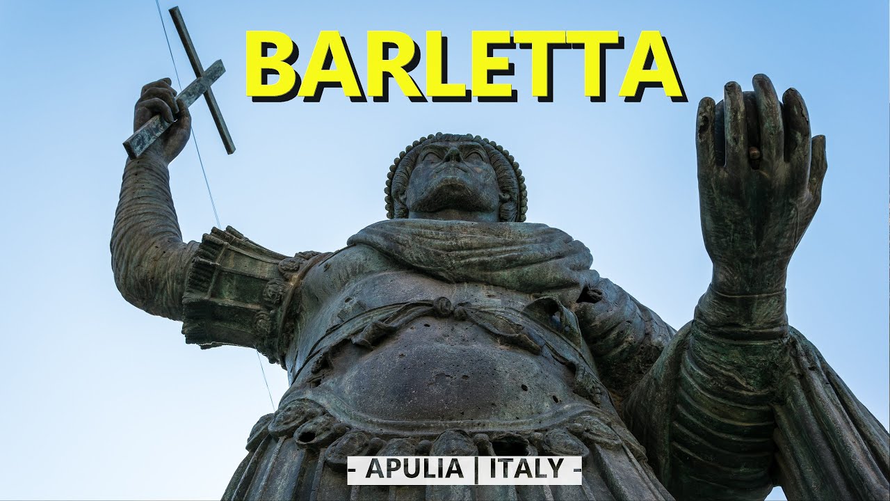 Барлетта | Апулия | Пешеходная экскурсия | ИТАЛИЯ 🇮🇹 | 4K60fps