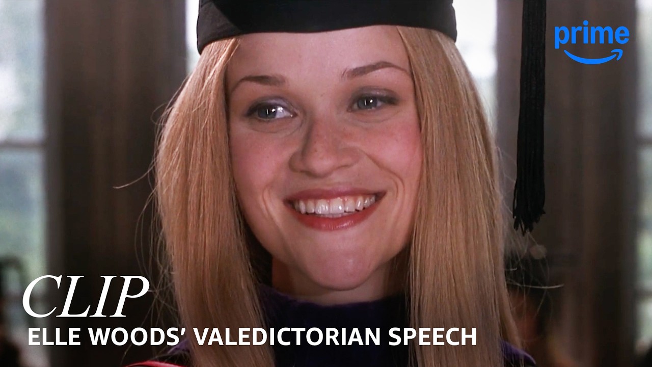 Elle Woods&rsquo; Valedictorian Speech | Legally Blonde | Clip | Prime Video