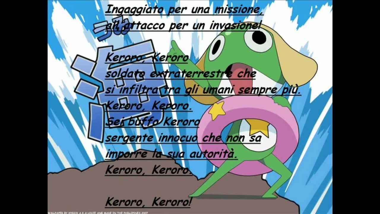 Sigla Keroro+Testo