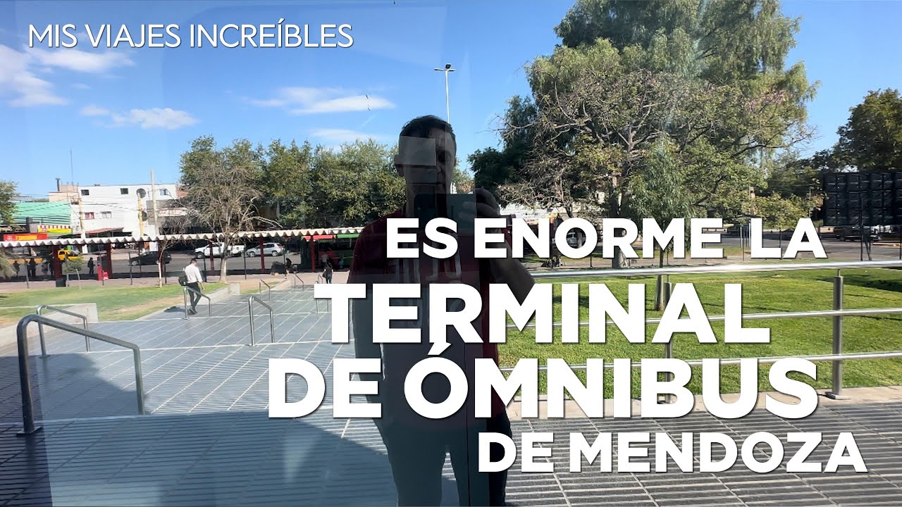 Recorrido por la Terminal de ómnibus de Mendoza, Argentina.