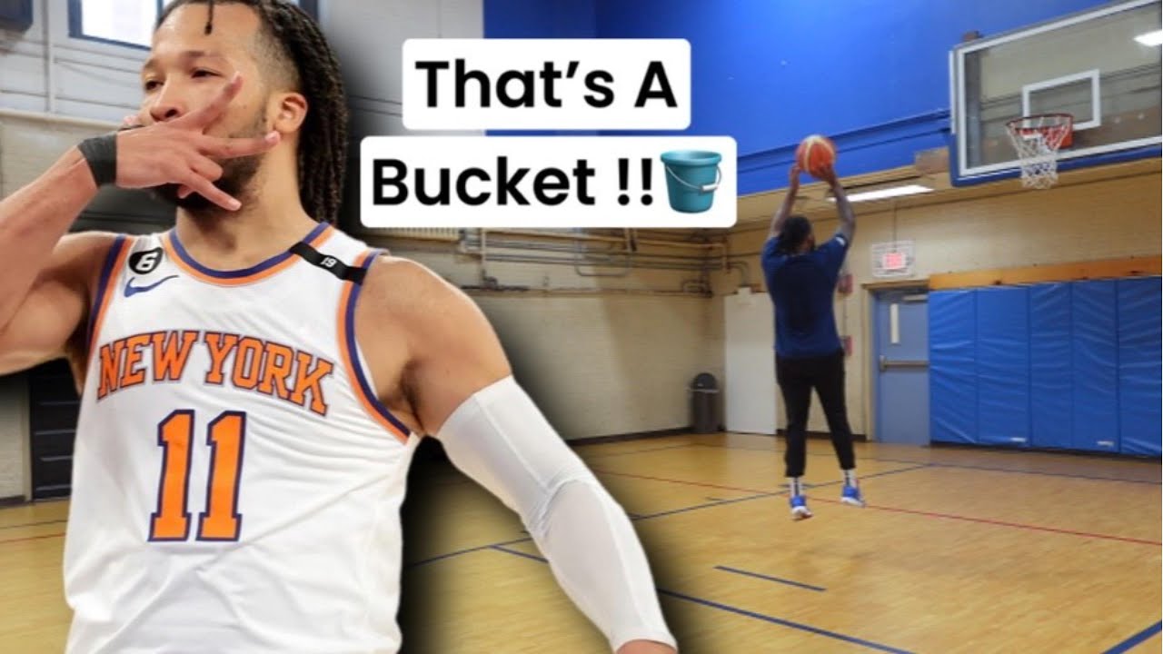 ELITE JALEN BRUNSON MID RANGE WORKOUT !!