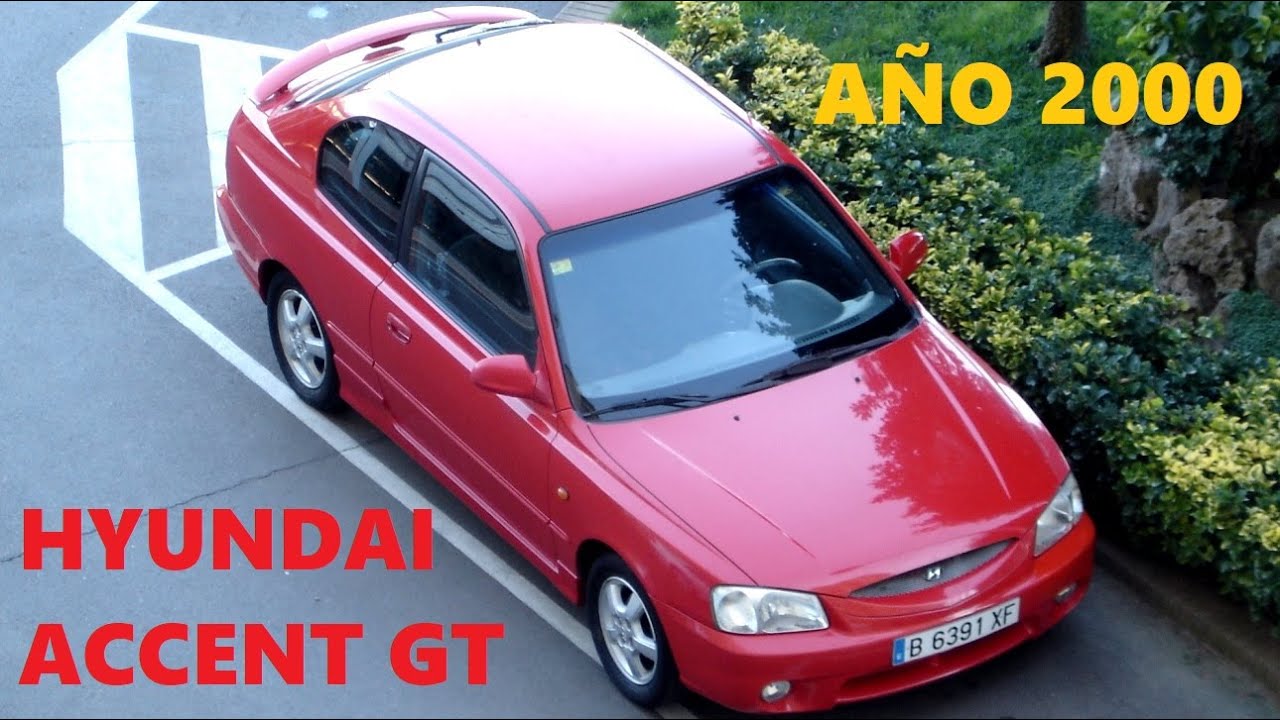 Hyundai Accent 1.5 GT. Serie calandra con rejilla. Año 2000. Hyundai Verna GT