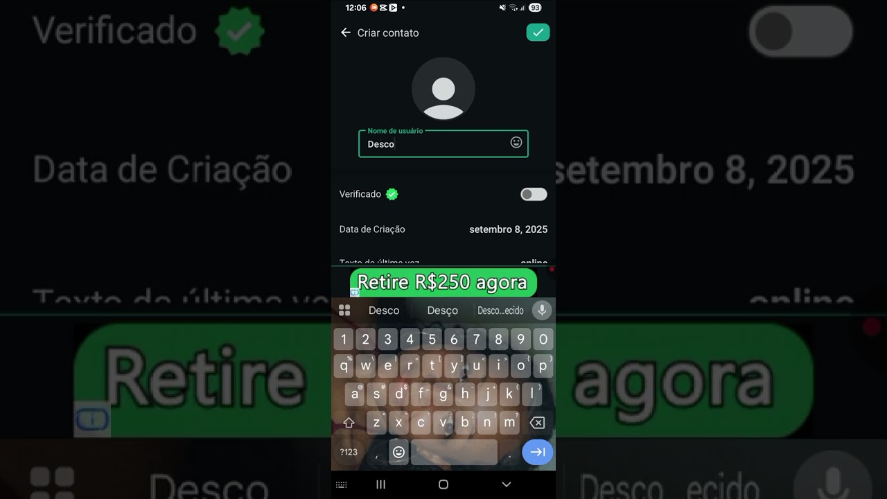 Como fazer um fake chat 🫶🏾