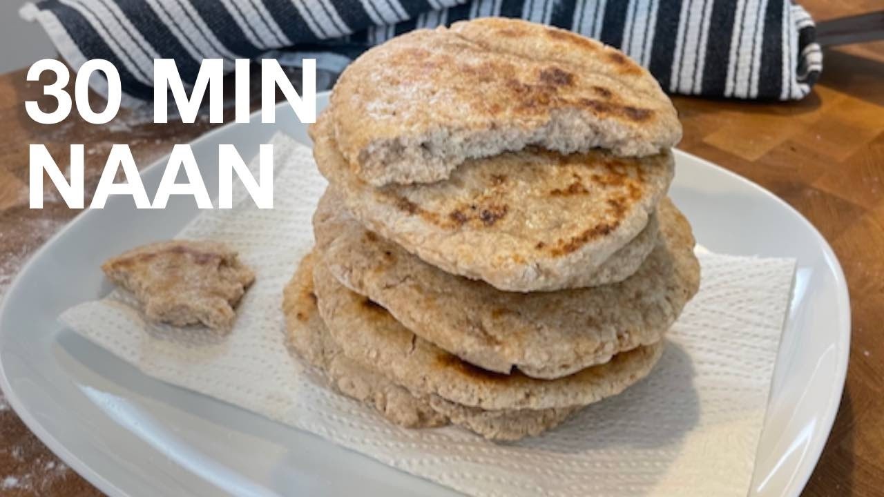 Easy Spelt Sourdough Discard Naan/ Flatbread – 30-Minute Recipe