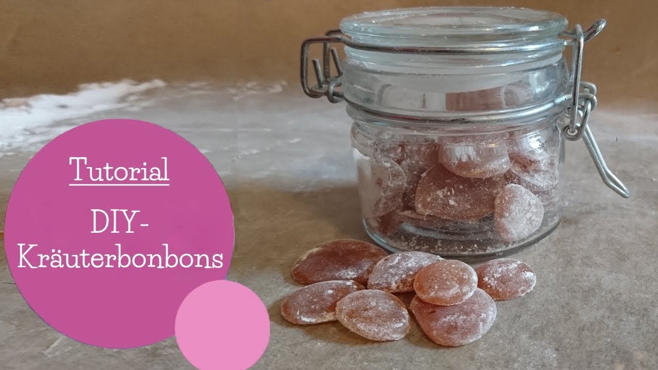 Hustenbonbons selber machen | DIY Kräuterbonbons | Rezept | Tutorial | mommymade