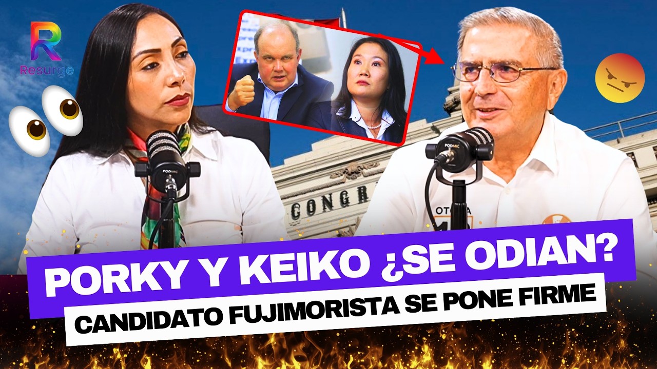 🔥 PORKY VUELA HACIA LA PRESIDENCIA Y KEIKO LO SIGUE DE CERCA