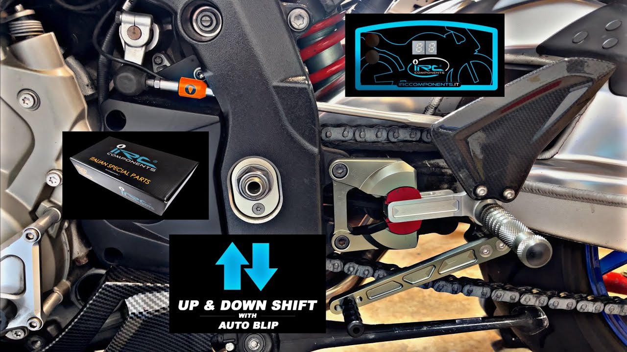 How to install IRC quick shifter auto blipper on a s1000rr hp4